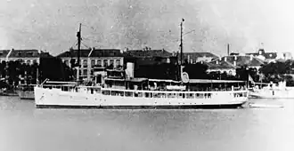 USS Pigeon in Cam Ranh Bay, Indochina, July ۱۹۳۹.