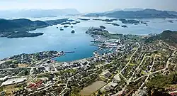 View of Ulsteinvik (looking west)