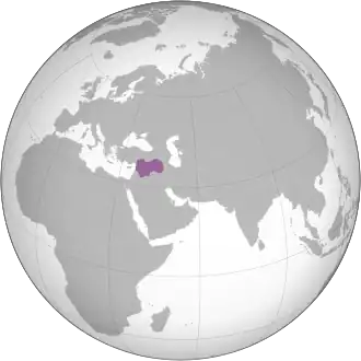 امارت عقیلیان در بزرگترین گستره خود