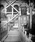 Interior view of the church, 1937