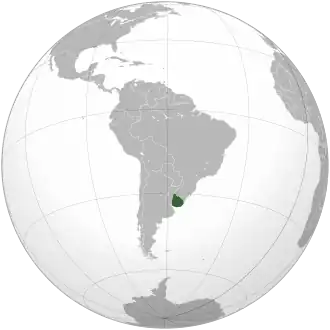 موقعیت اروگوئه