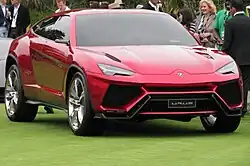 Lamborghini Urus at 2012 Pebble Beach Concours d'Elegance