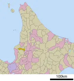 موقعیت اوریو، هوکایدو در هوکایدو (Sorachi Subprefecture)