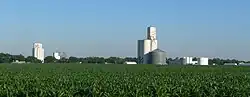 Utica seen from the southeast