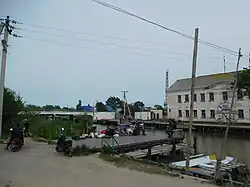 One of the streets in Vylkove
