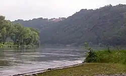 View over Vltava river