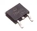 78M05 در یک بسته نصب سطحی TO-252 (دیپک)