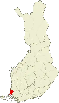 موقعیت واکا-سوئمی
Vakka-Suomi sub-region