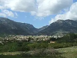 سراسرنما of Sóller from the north