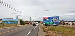 Entering Valley Springs from the west on highway 12.