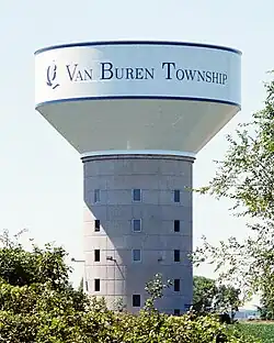 Van Buren Charter Township برج آب