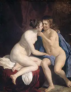 Male and Female nudes, 1650s.