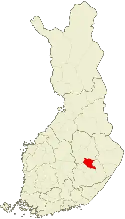 موقعیت وارْکاووُس
Varkaus sub-region