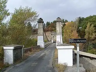 Bridge over the دورانس