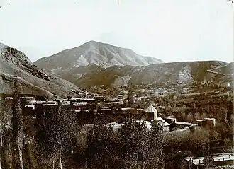 سراسرنمایی از روستا متعلق به اوایل سده بیستم میلادی