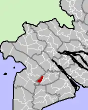Location in استان هاوجانگ