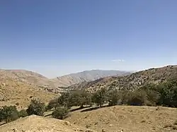 View from Takhta-Karacha Pass (M39) to the north