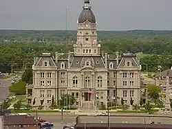 Vigo County Courthouse in Terre Haute, Indiana