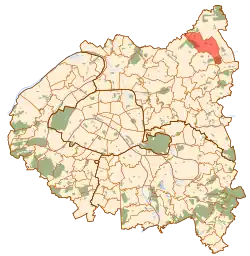 پاریس and inner ring departments