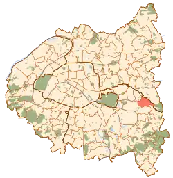 پاریس and inner ring departments