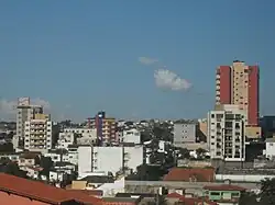 Partial view of the central region