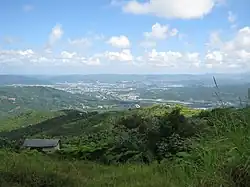 View of Caguas from Cerro Las Piñas in Beatriz, Cayey