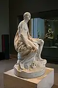 Voltaire nude (لوور،  ۱۷۷۷)