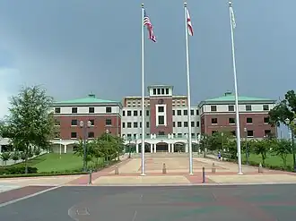 Volusia County courthouse in DeLand, built in 2001