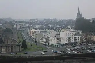 A general view of Hennebont