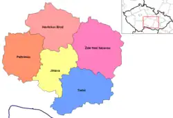 مناطق ۵ گانهٔ ویسوچینا