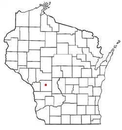 Location of Adrian, Wisconsin