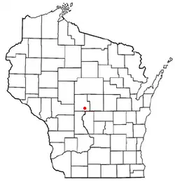 Location of Nekoosa, Wisconsin