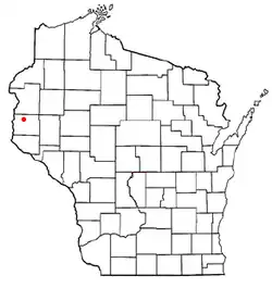 Location of New Richmond, Wisconsin