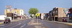 Dakota Avenue in downtown Wahpeton in 2007