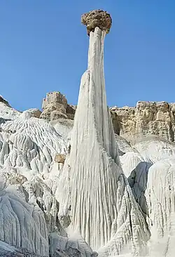 The Wahweap Hoodoos are a five-mile hike up Wahweap Creek from Big Water