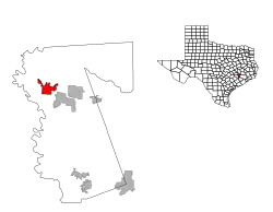 موقعیت Hempstead, Texas