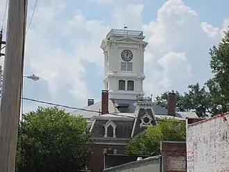 Walton County, Georgia courthouse in City of مونرو، جورجیا