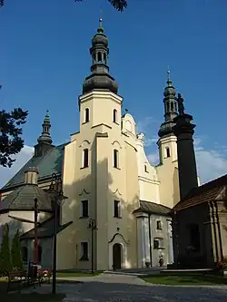 Church of Virgin Mary, built in XV century, rebuilt in the years 1696-1708.