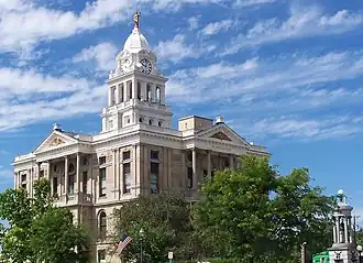 The Fayette County Courthouse