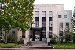 The Washington County Courthouse in Brenham