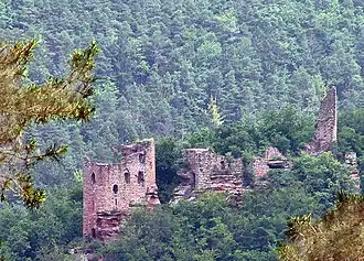 Wasigenstein Castle ruins