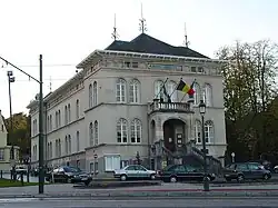 The town hall