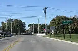 Sign on WIS 26