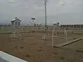 سکوی ادوات یا پلتفرم هواشناسی در یک ایستگاه سینوپتیک