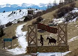 Entering Cripple Creek