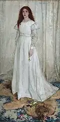 سمفونی سفید، شماره ۱: دختر سفید۱۸۶۲–۱۸۶۱نگارخانه ملی هنر آمریکا