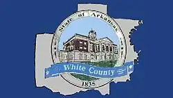 پرچم White County