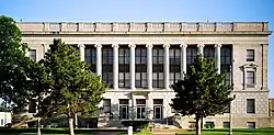 The Wilbarger County Courthouse was built in 1932 in Vernon.