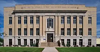 The Wilkin County Courthouse in Breckenridge