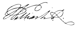 امضاء ویلیام چهارم